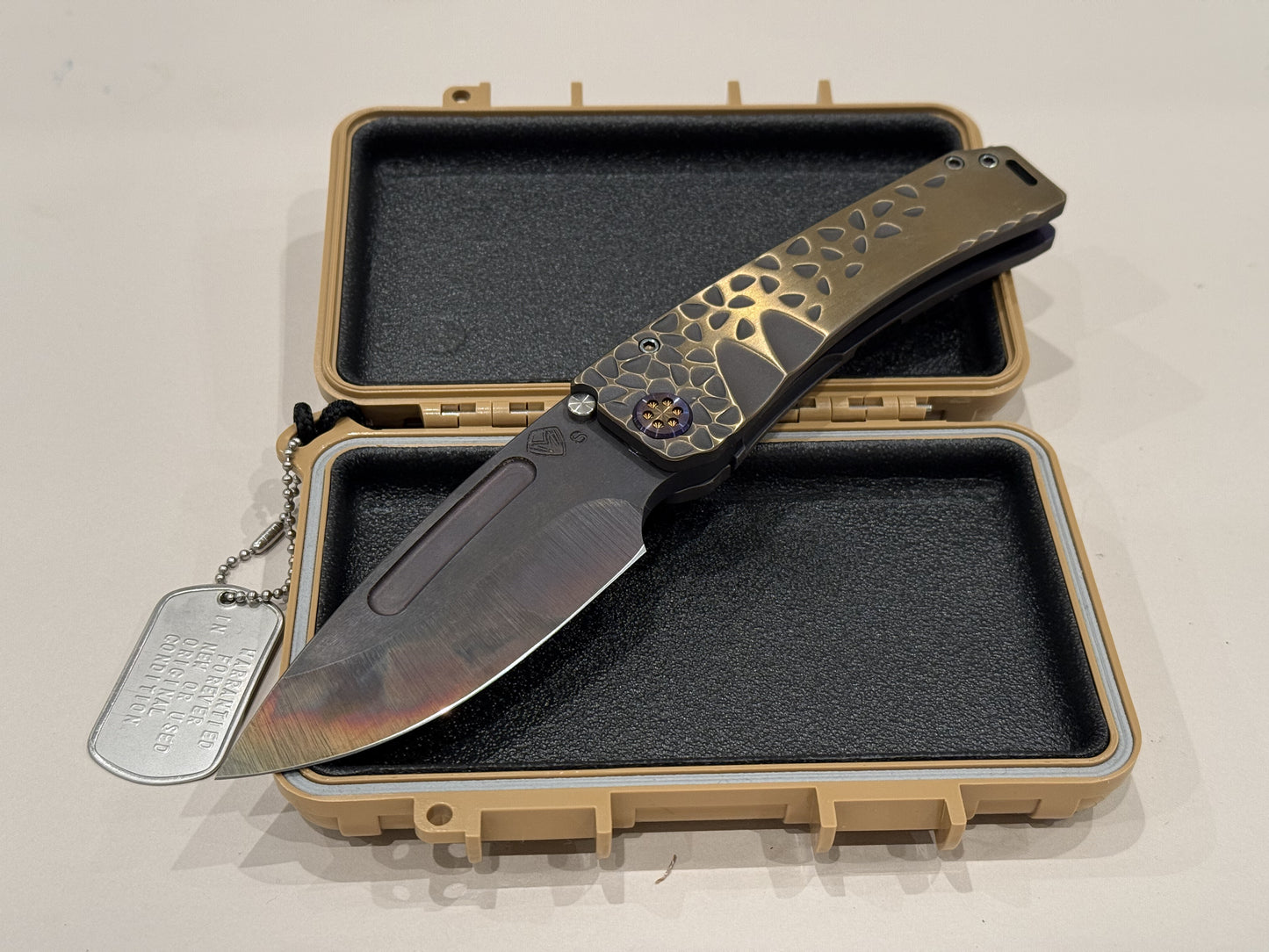 Medford Marauader (full) Vulcan Drop Point S35VN
