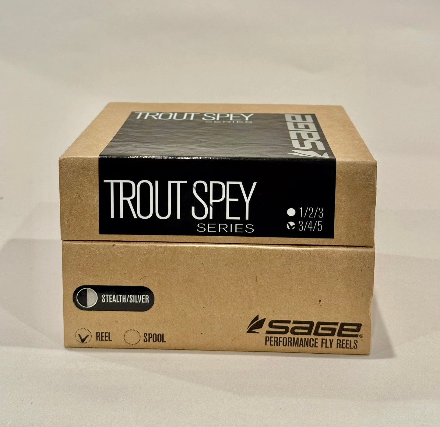 Sage Trout Spey Reel 3/4/5 Stealth/Silver