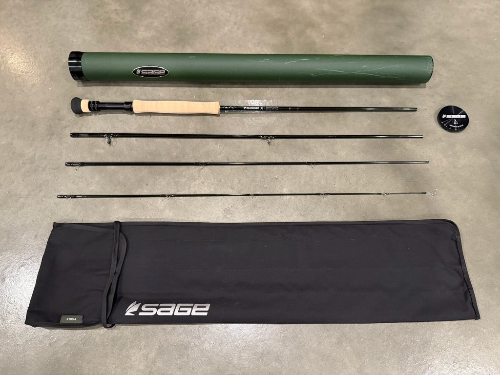 Sage X 890-4 8wt 9' 4pc