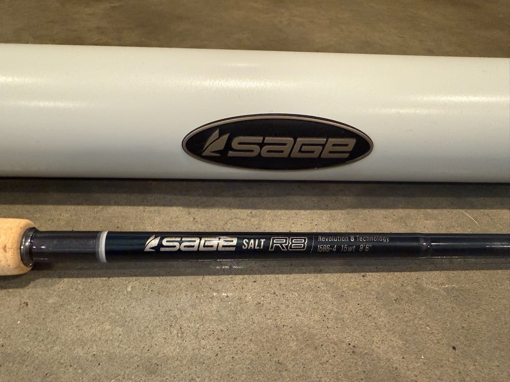 Sage R8 Salt 1586-4 15wt 8'6" 4pc