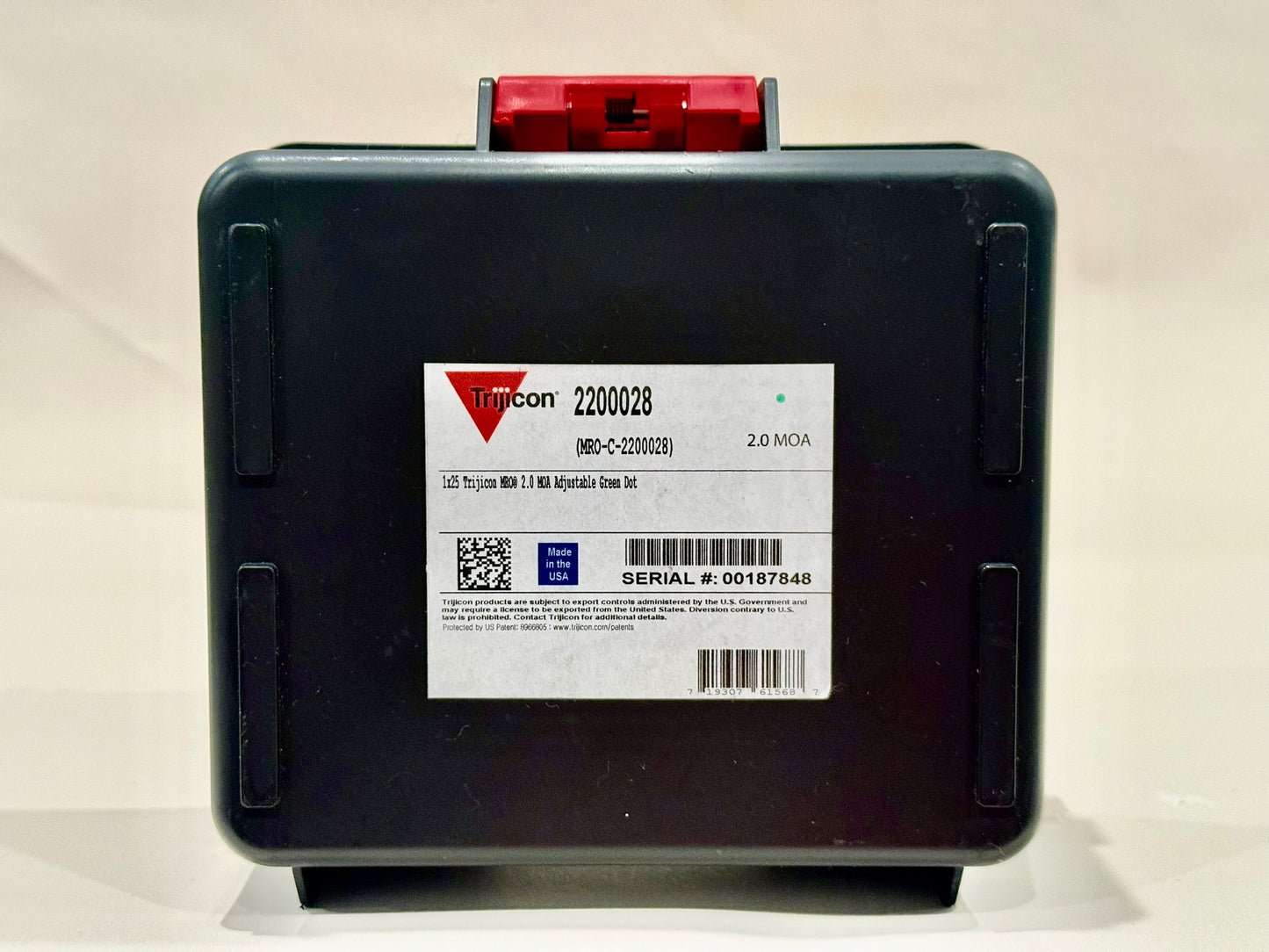 Trijicon MRO 2.0 MOA Black MRO-C-2200028 00187848
