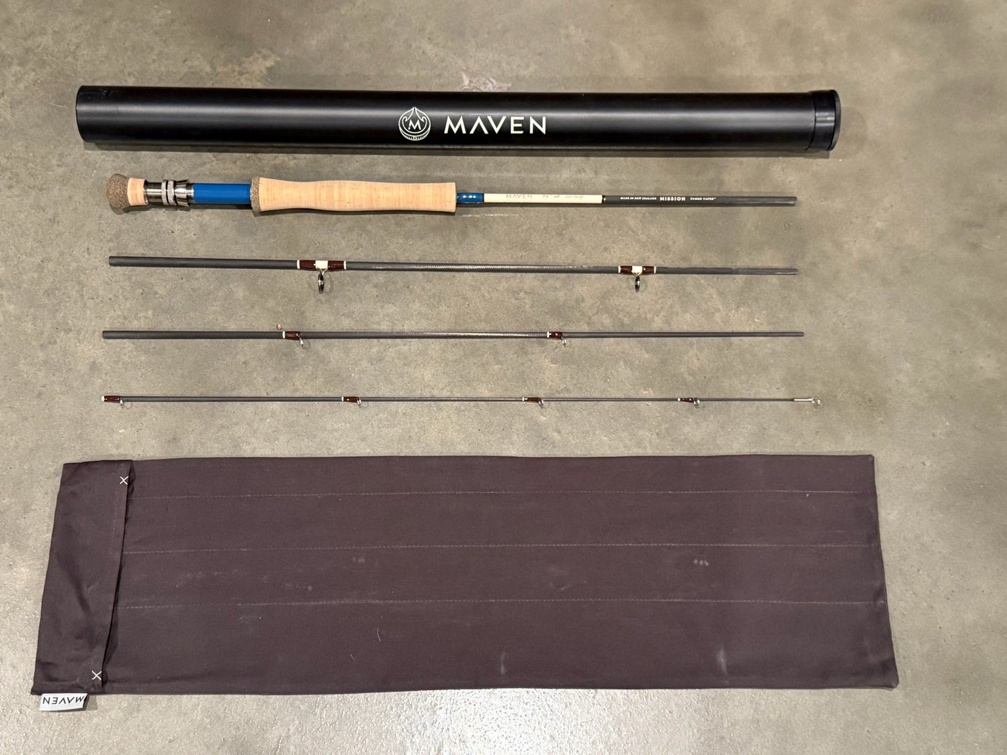 Maven Mission 876TT-4 8wt 7'6" 4pc