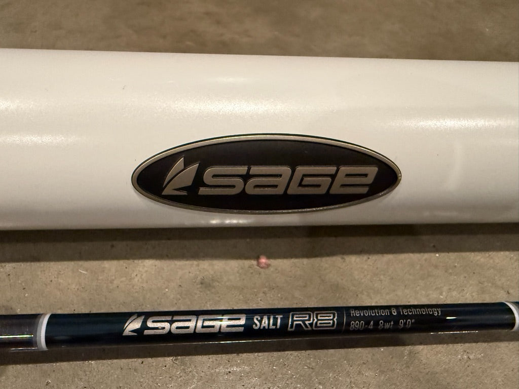 Sage R8 Salt 890-4 8wt 9' 4pc