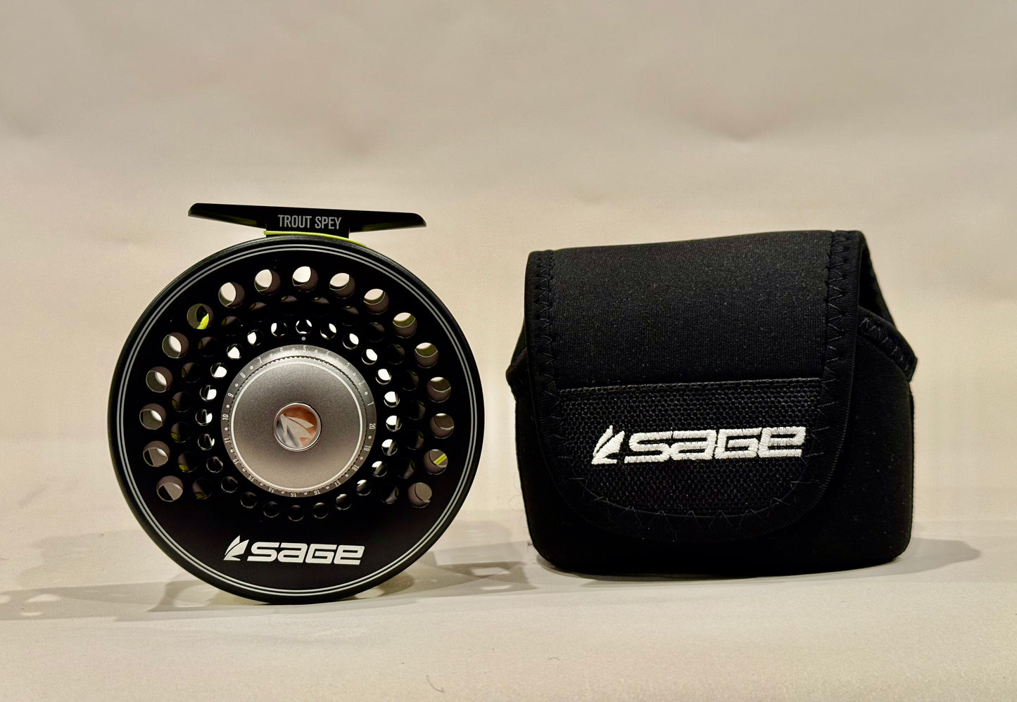 Sage Trout Spey Reel 3/4/5 Stealth/Silver