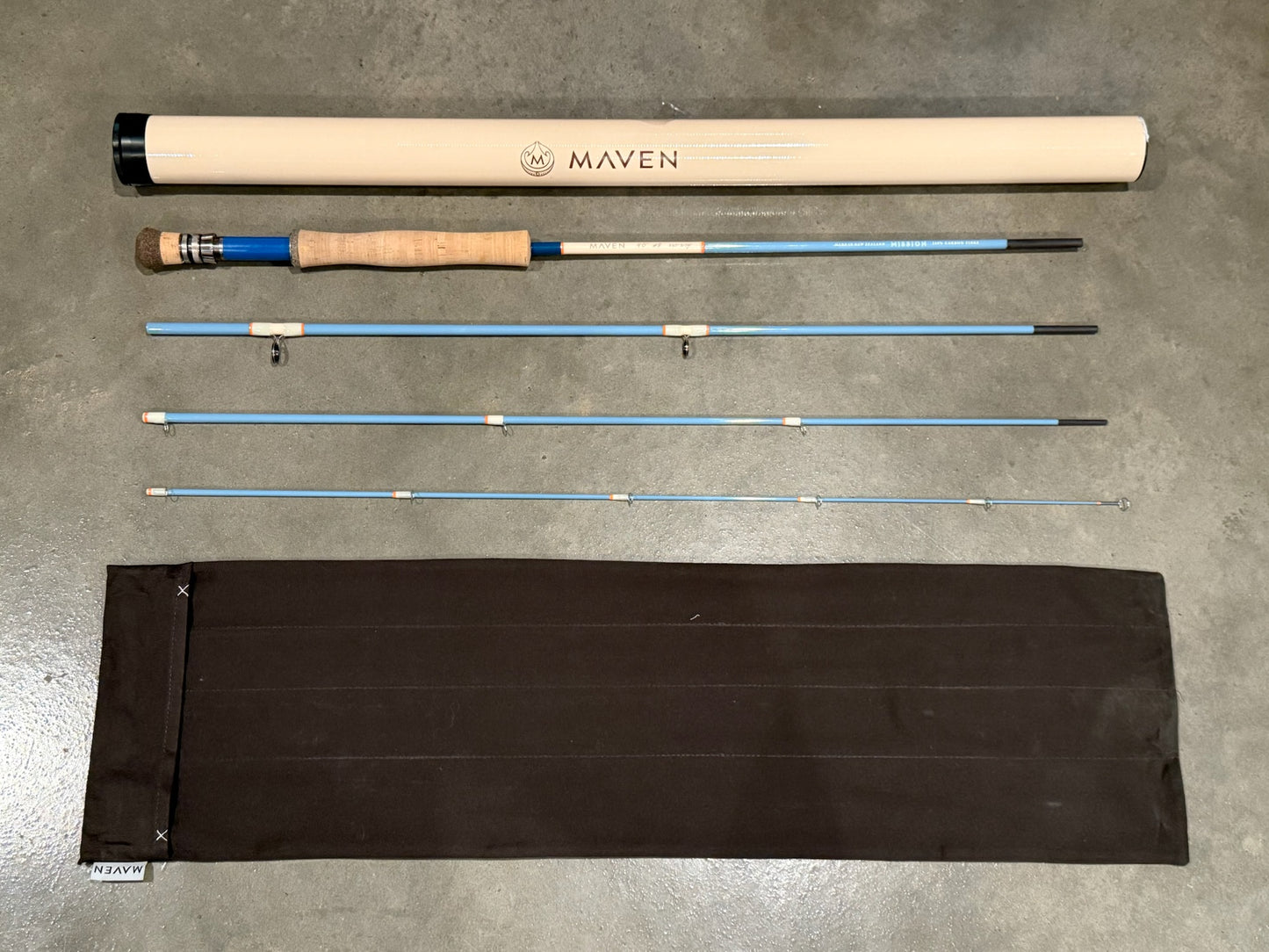 Maven Mission 890-4 8wt 9' 4pc