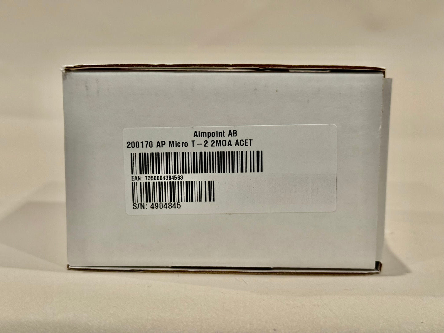 Aimpoint Micro T2 2MOA Black ACET 4904845