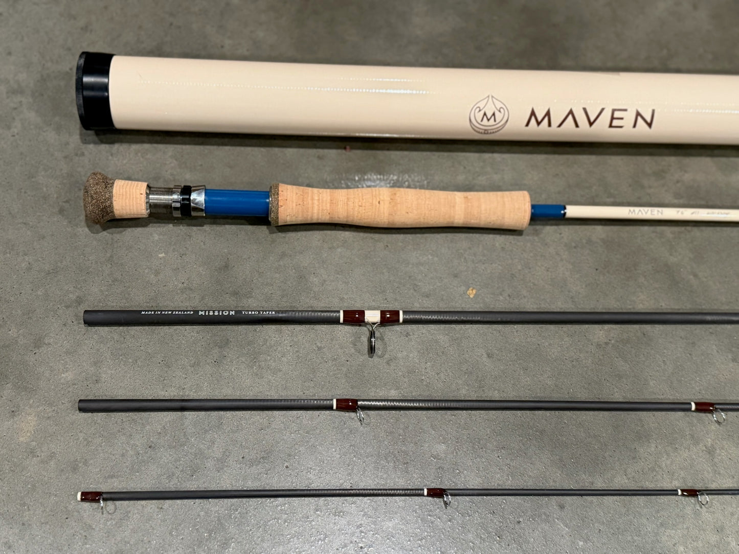 Maven Mission 1176TT-4 11wt 7'6" 4pc