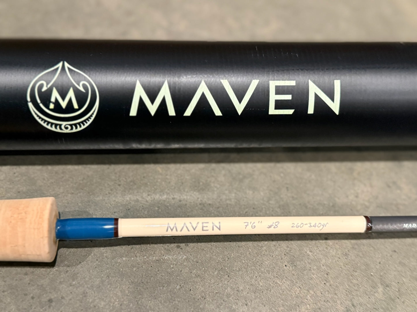 Maven Mission 876TT-4 8wt 7'6" 4pc
