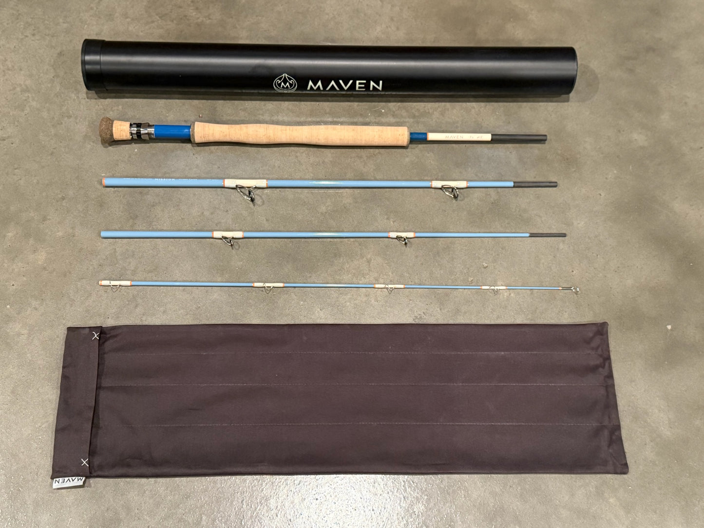 Maven Mission 1576TT-4 15wt 7'6" 4pc