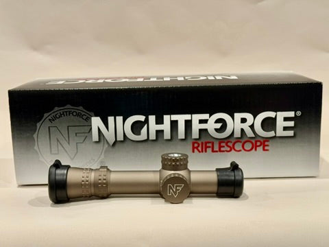 Nightforce NX8 1-8 FC-DMx Dark Earth ILLUM PTL .2 MIL-RAD AA75241B