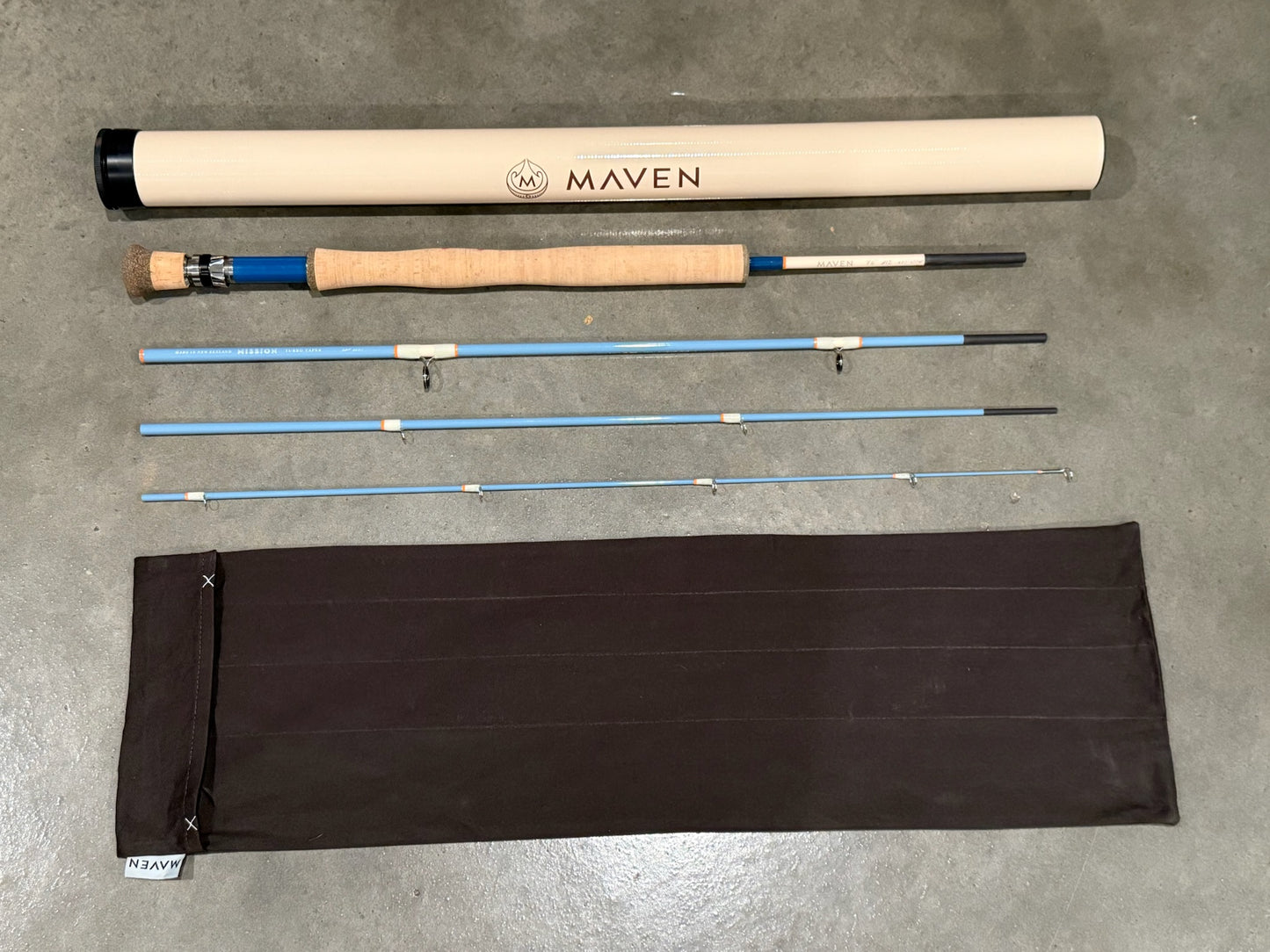 Maven Mission 1276TT-4 12wt 7'6" 4pc