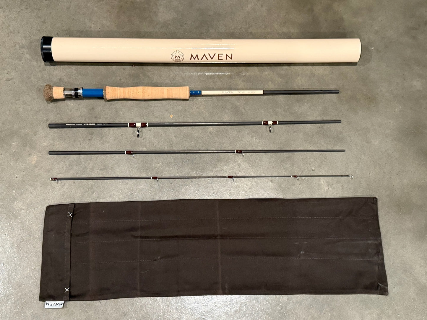 Maven Mission 1176TT-4 11wt 7'6" 4pc