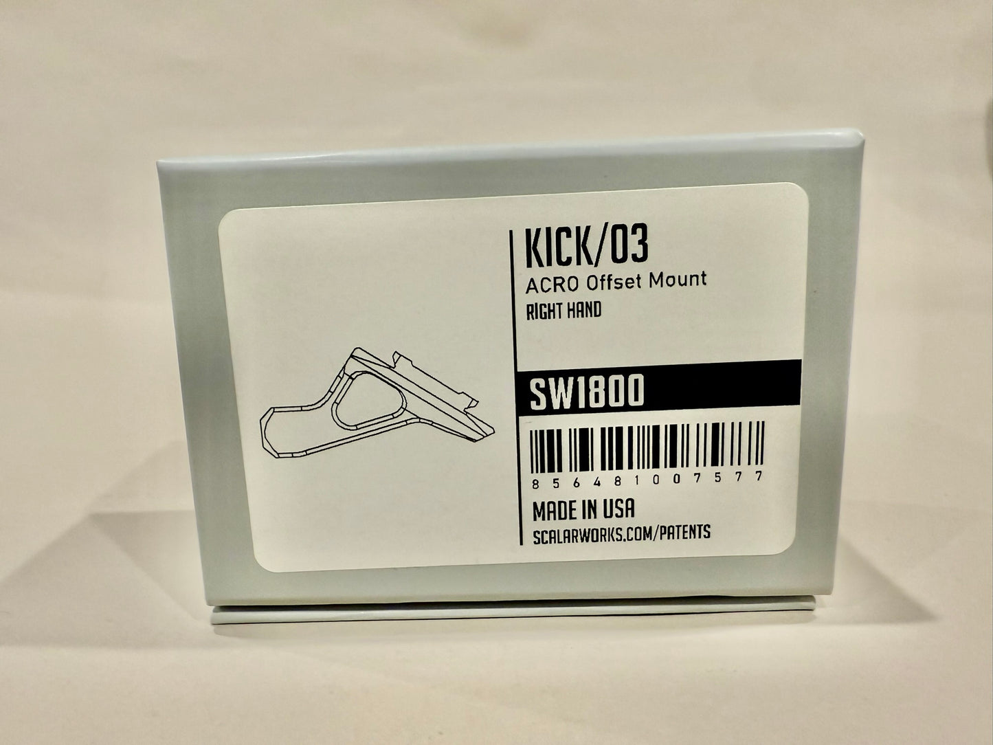 Scalarworks KICK/03 SW1800 Offset Mount Right Hand