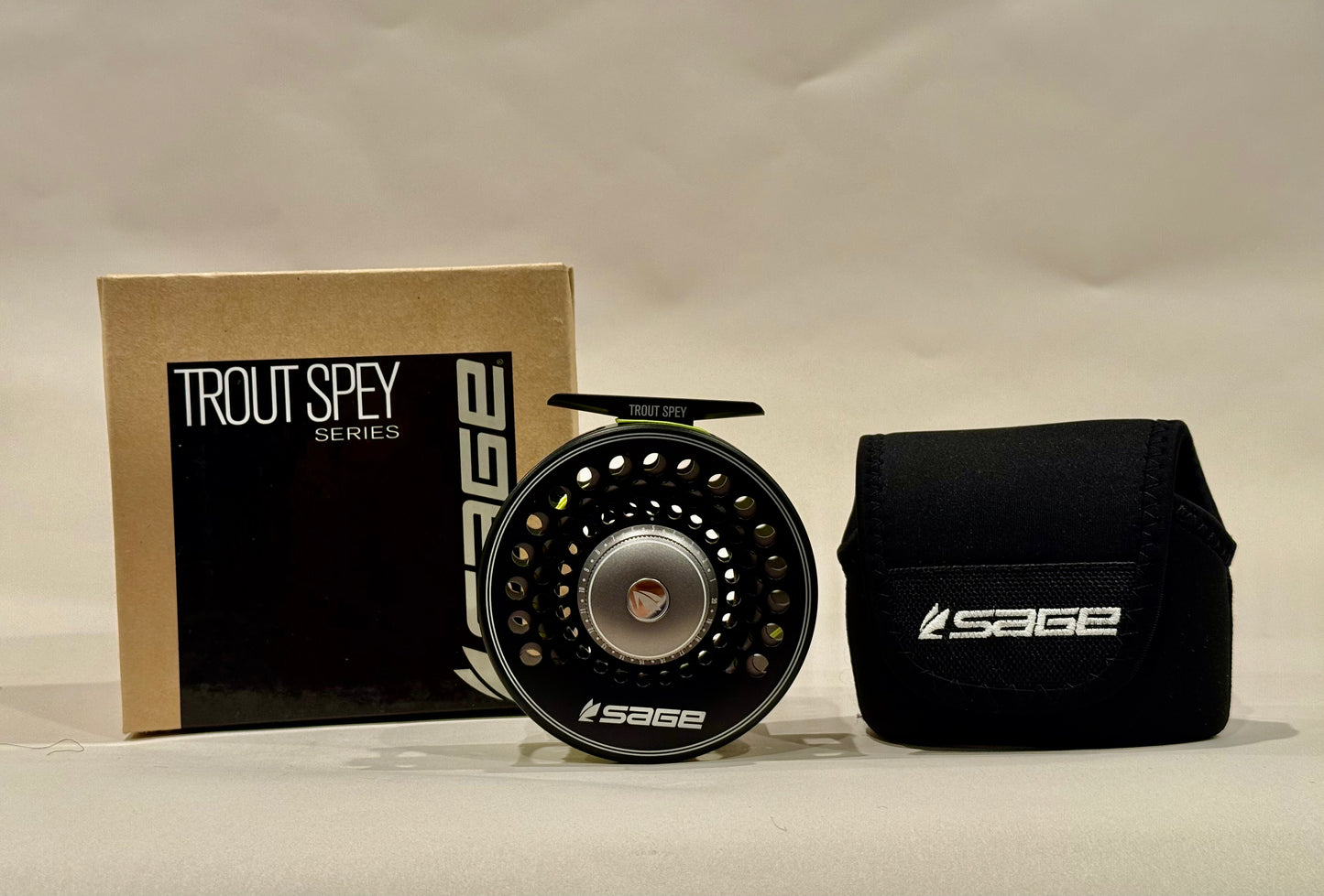 Sage Trout Spey Reel 3/4/5 Stealth/Silver