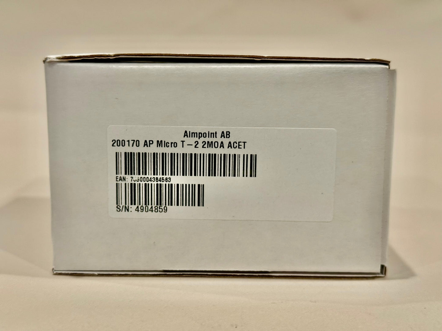 Aimpoint Micro T2 2MOA Black ACET 200170