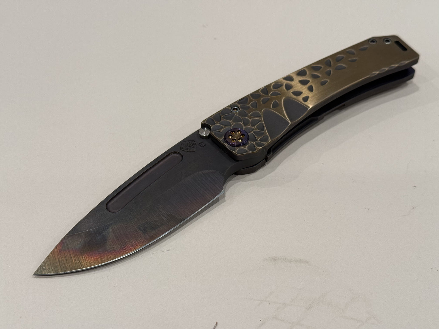 Medford Marauader (full) Vulcan Drop Point S35VN