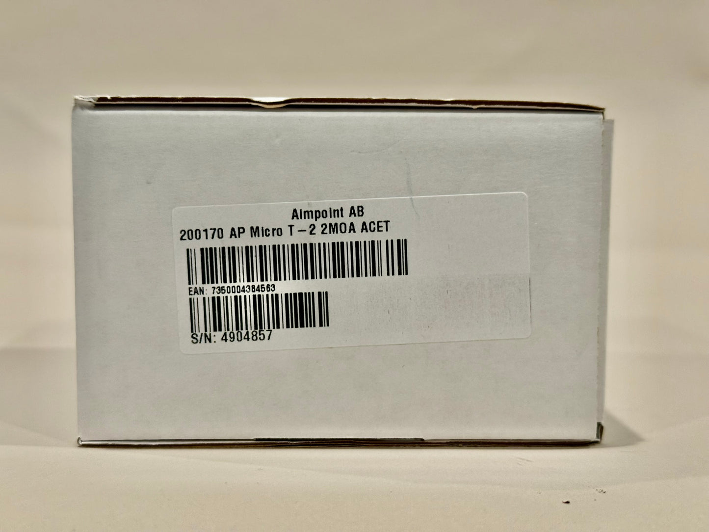 Aimpoint Micro T2 2MOA Black ACET 4904857