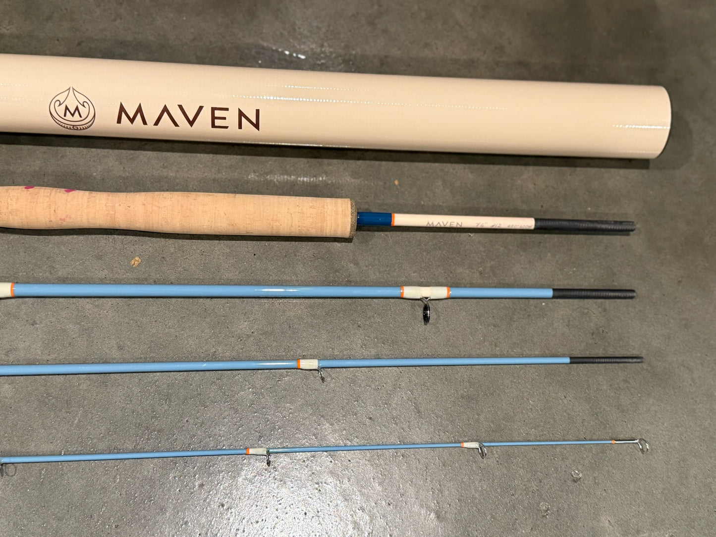 Maven Mission 1276TT-4 12wt 7'6" 4pc
