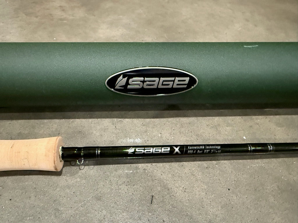 Sage X 890-4 8wt 9' 4pc
