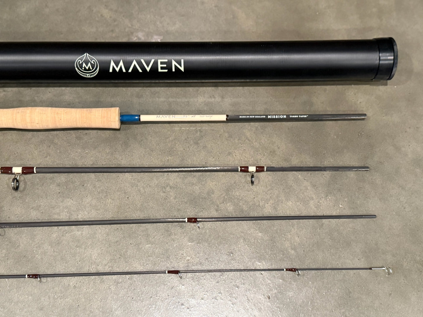 Maven Mission 876TT-4 8wt 7'6" 4pc