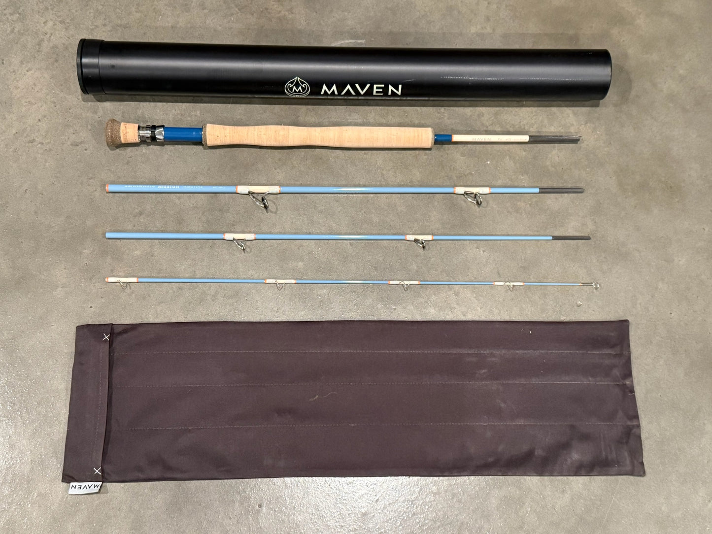 Maven Mission 1376TT-4 13wt 7'6" 4pc