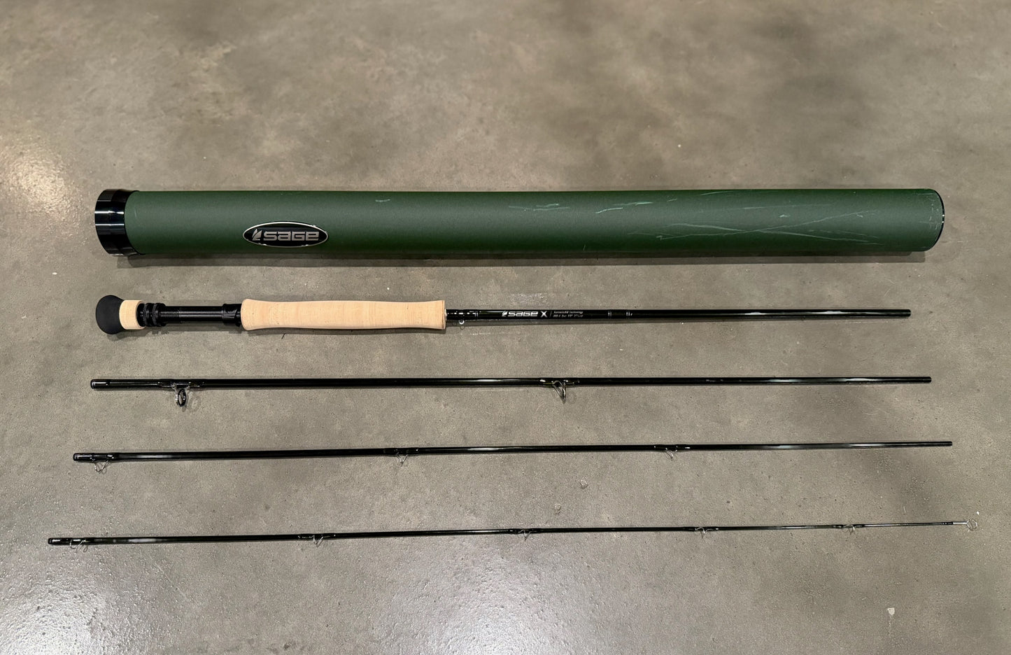 Sage X 890-4 8wt 9' 4pc