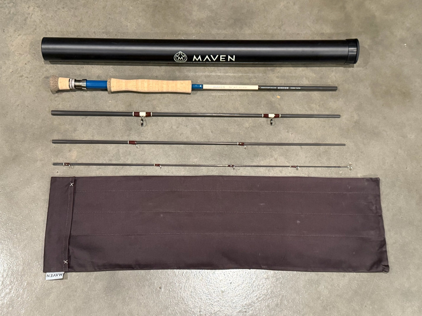 Maven Mission 1076TT-4 10wt 7'6" 4pc