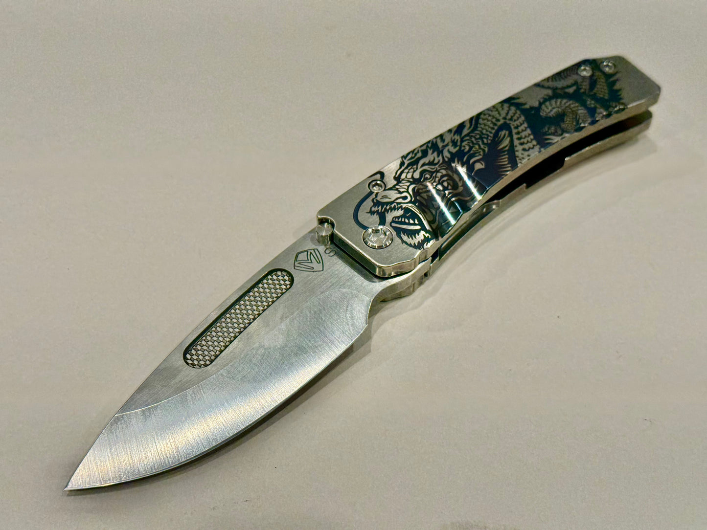 Medford Midi Maurader Satin Drop Point S35VN