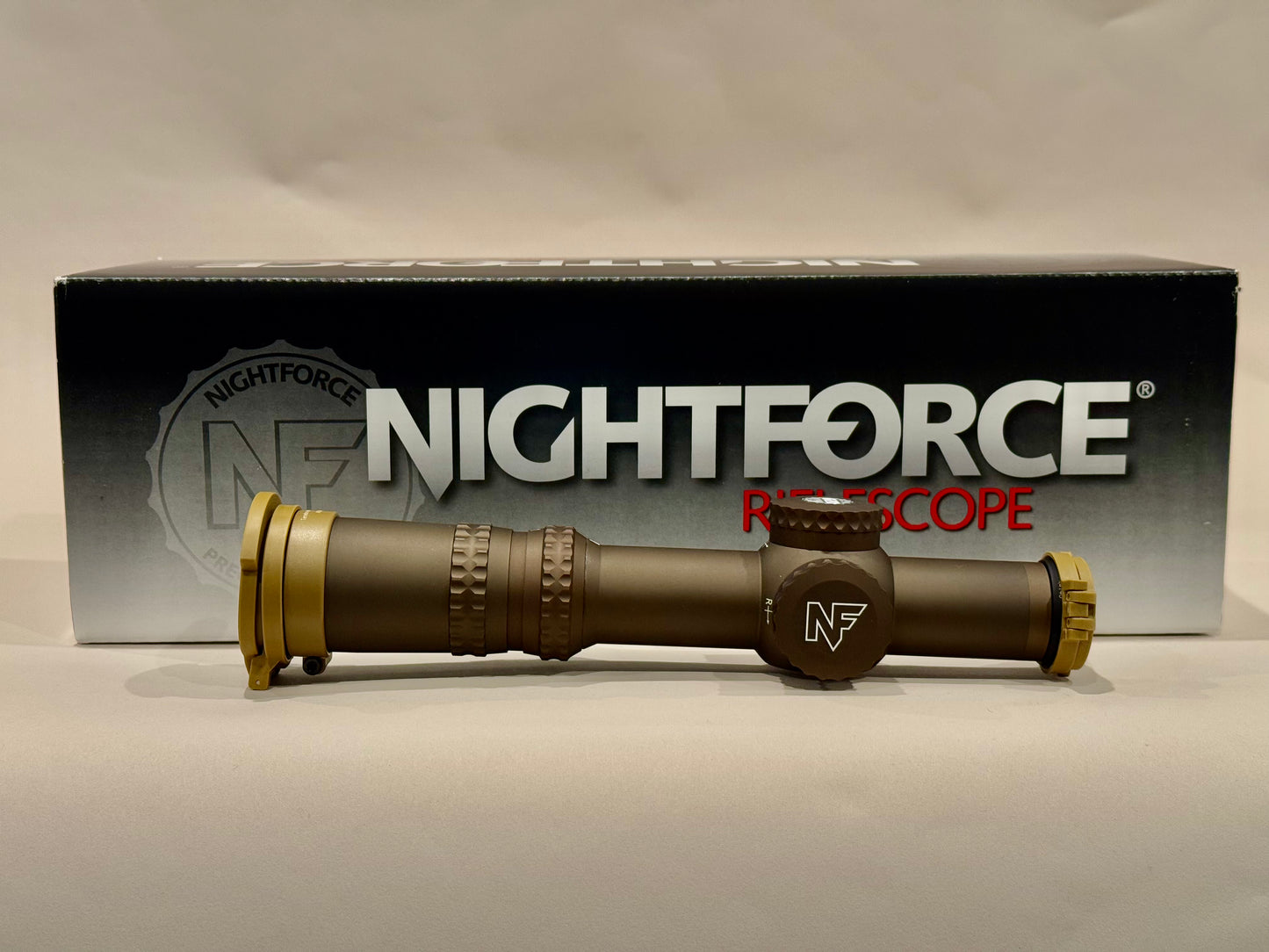 Nightforce ATACR 1-8 FC-DMx Dark Earth NVD PTL .1 MIL-RAD BA72159A