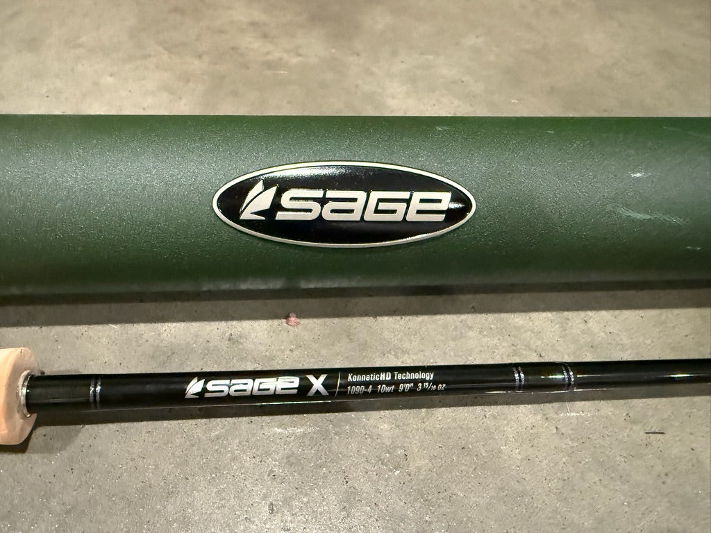 Sage X 1090-4 10wt 9' 4pc