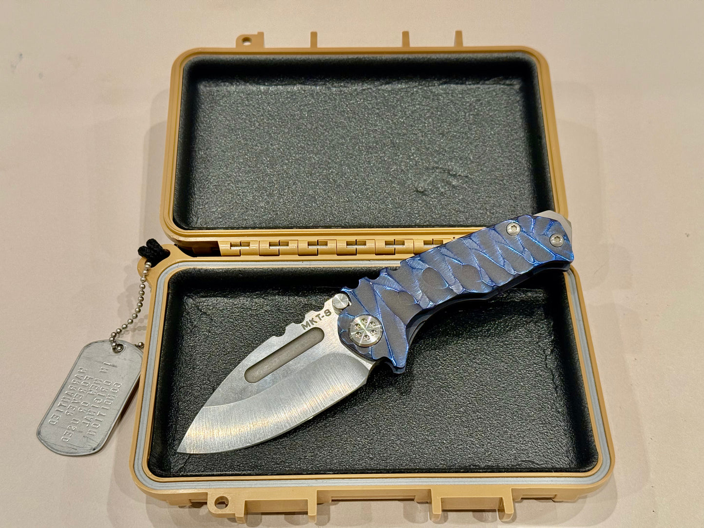 Medford Praetorian Micro T Tumbled Drop Point S35VN