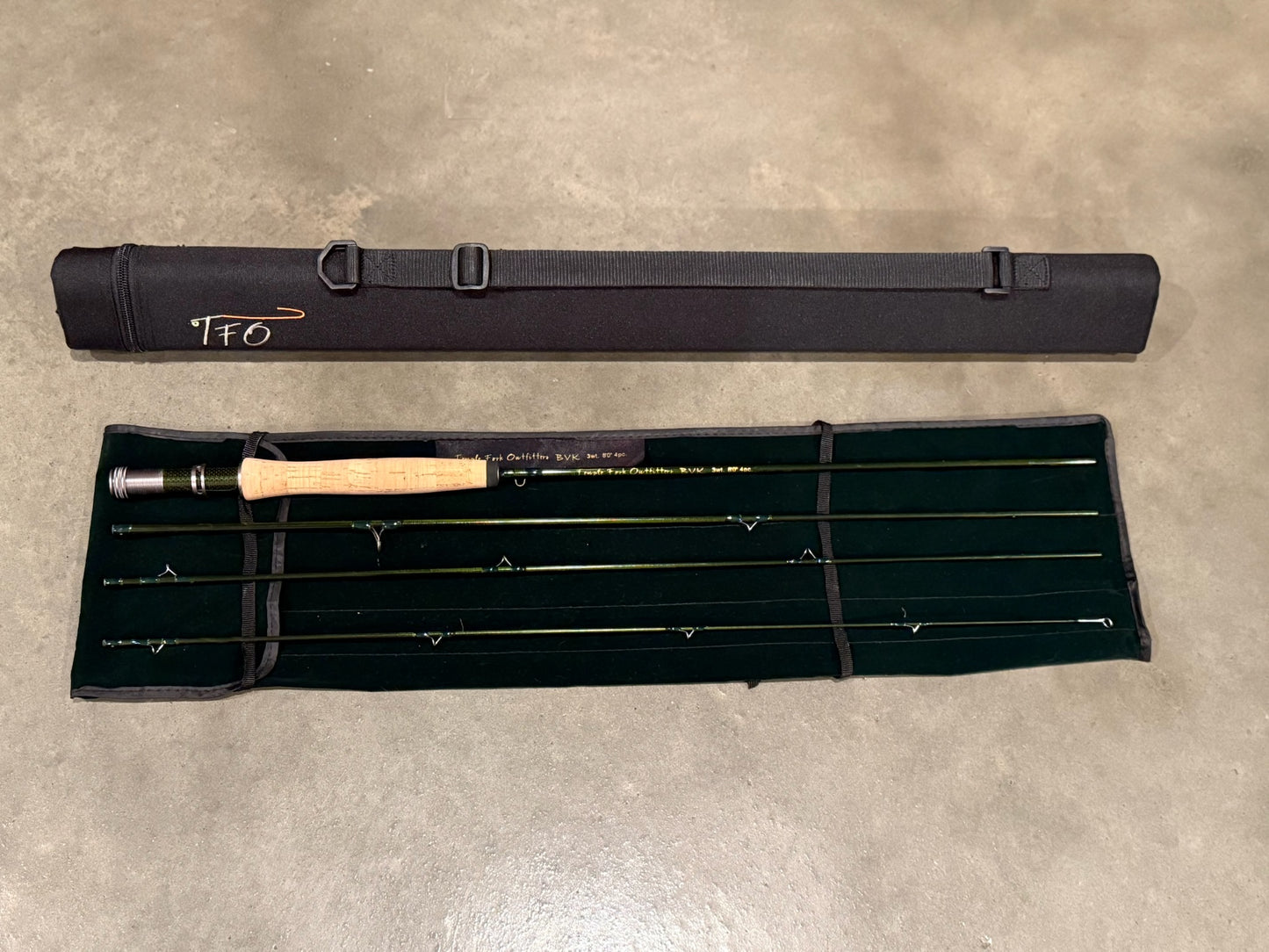 TFO BVK 03844 3wt 8' 4pc