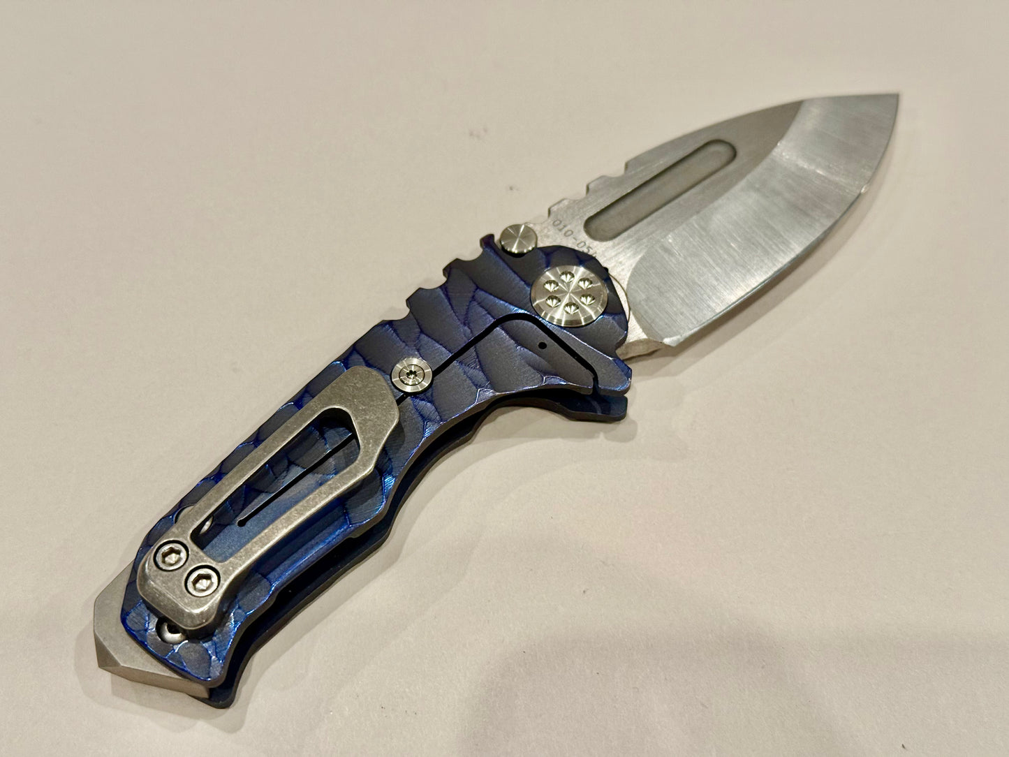 Medford Praetorian Micro T Tumbled Drop Point S35VN