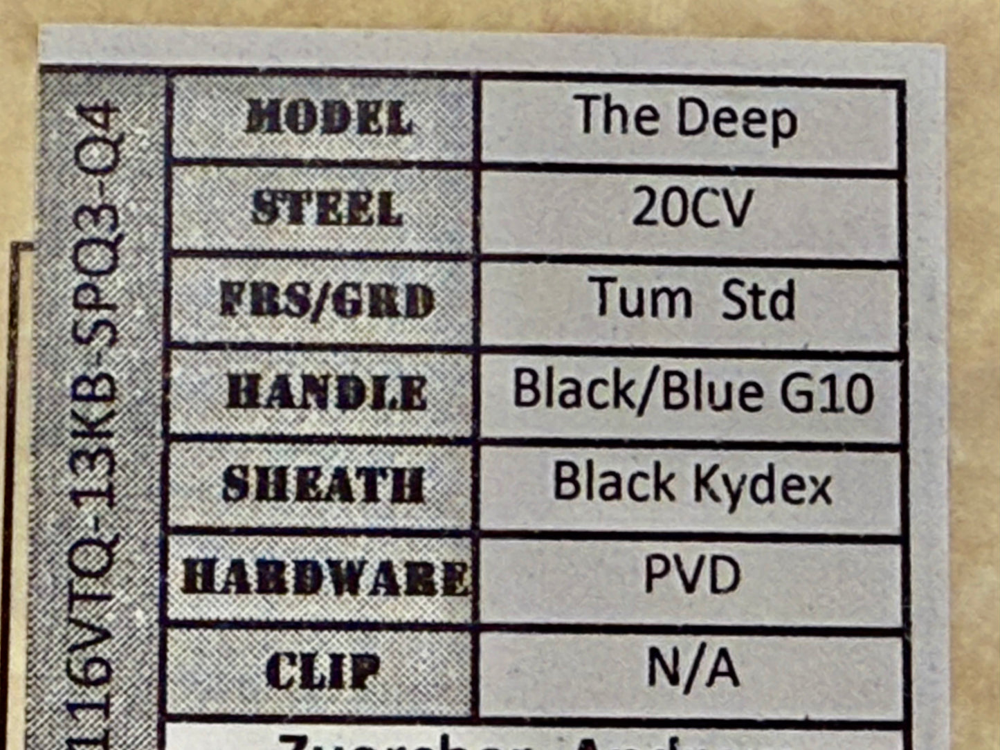 Medford The Deep Tumbled Standard 20CV