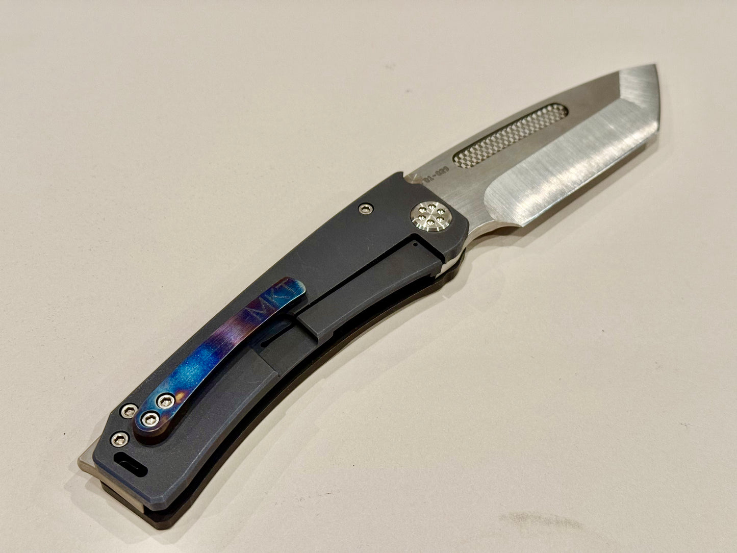 Medford Maurarder H Tumbled Tanto S35VN