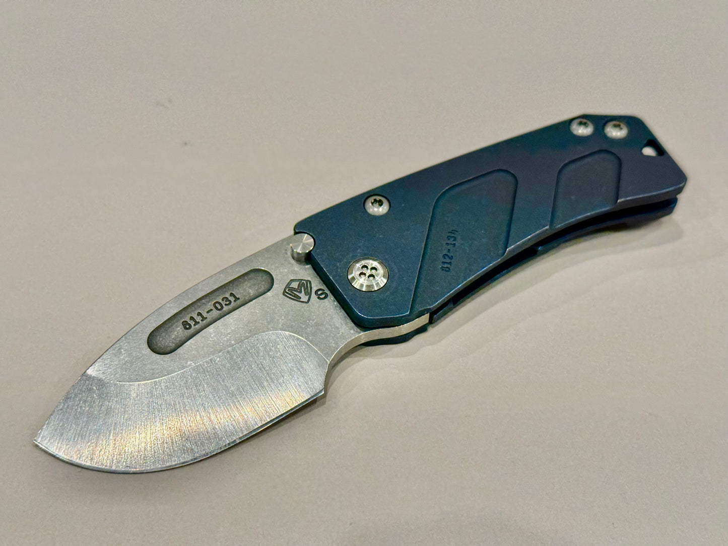 Medford Der Hund Tumbled Drop Point S35VN