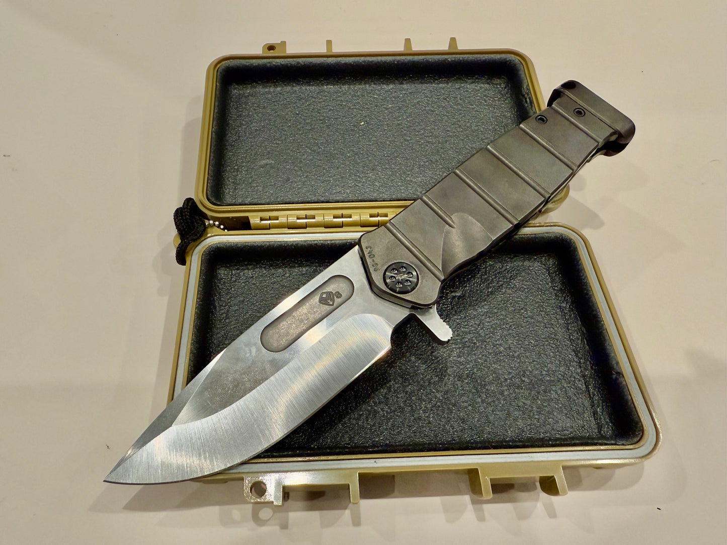 Medford USMC Fighter Folder Tumbled Standard S35VN