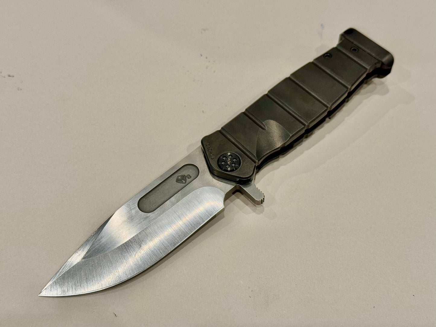 Medford USMC Fighter Folder Tumbled Standard S35VN