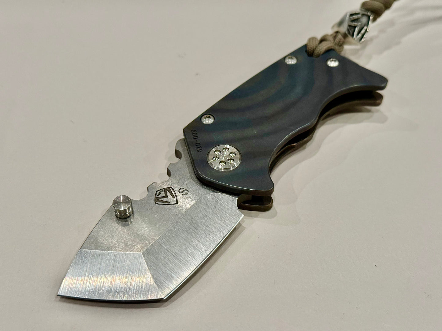 Medford Panzer Tumbled Tanto S35VN