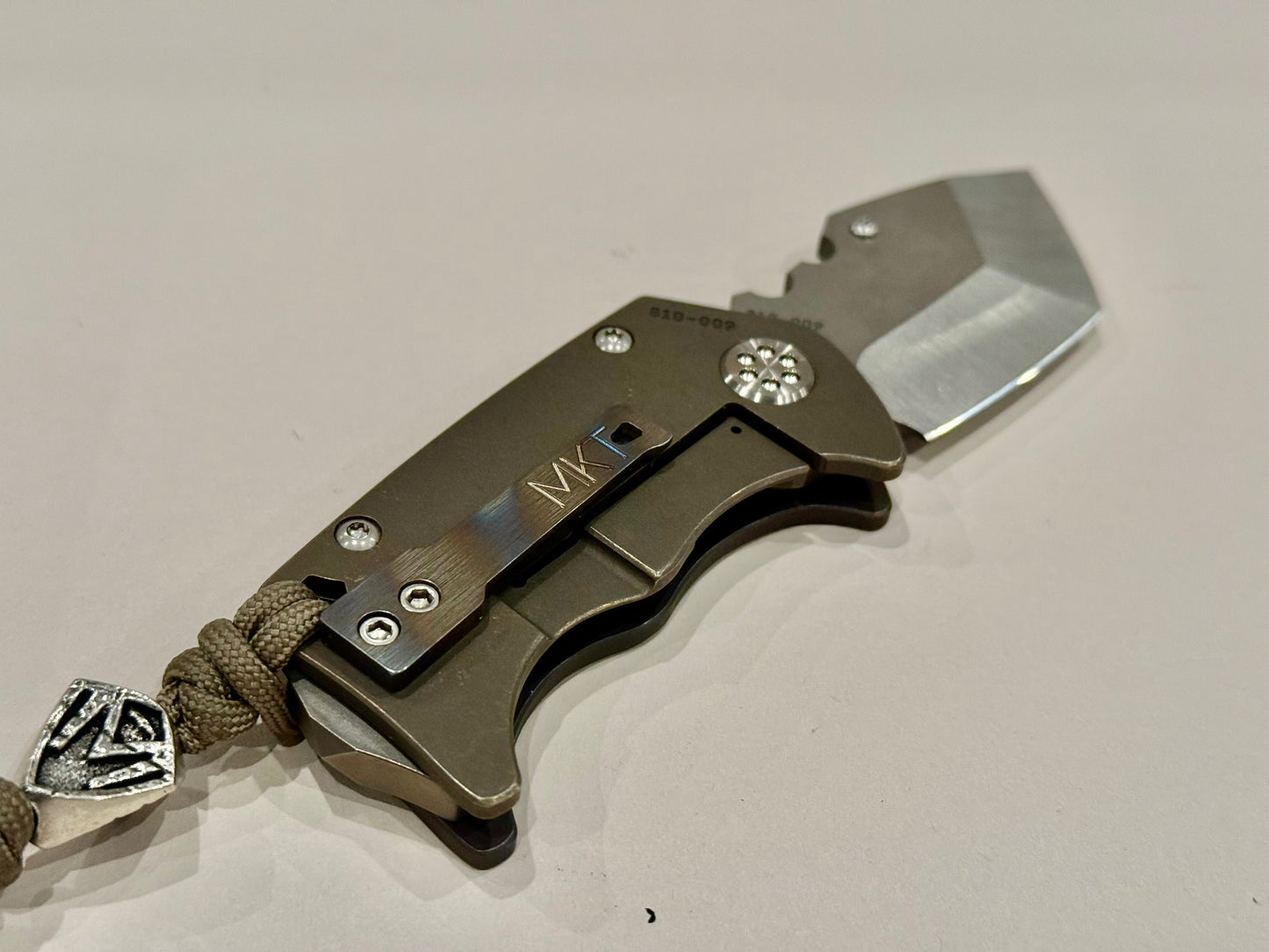 Medford Panzer Tumbled Tanto S35VN