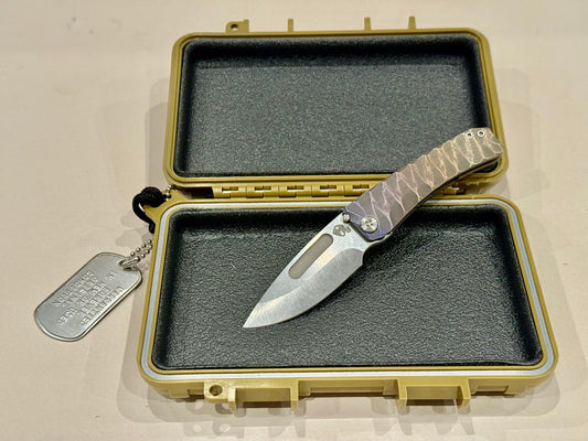 Medford Dress Maurader Tumbled Drop Point S35VN