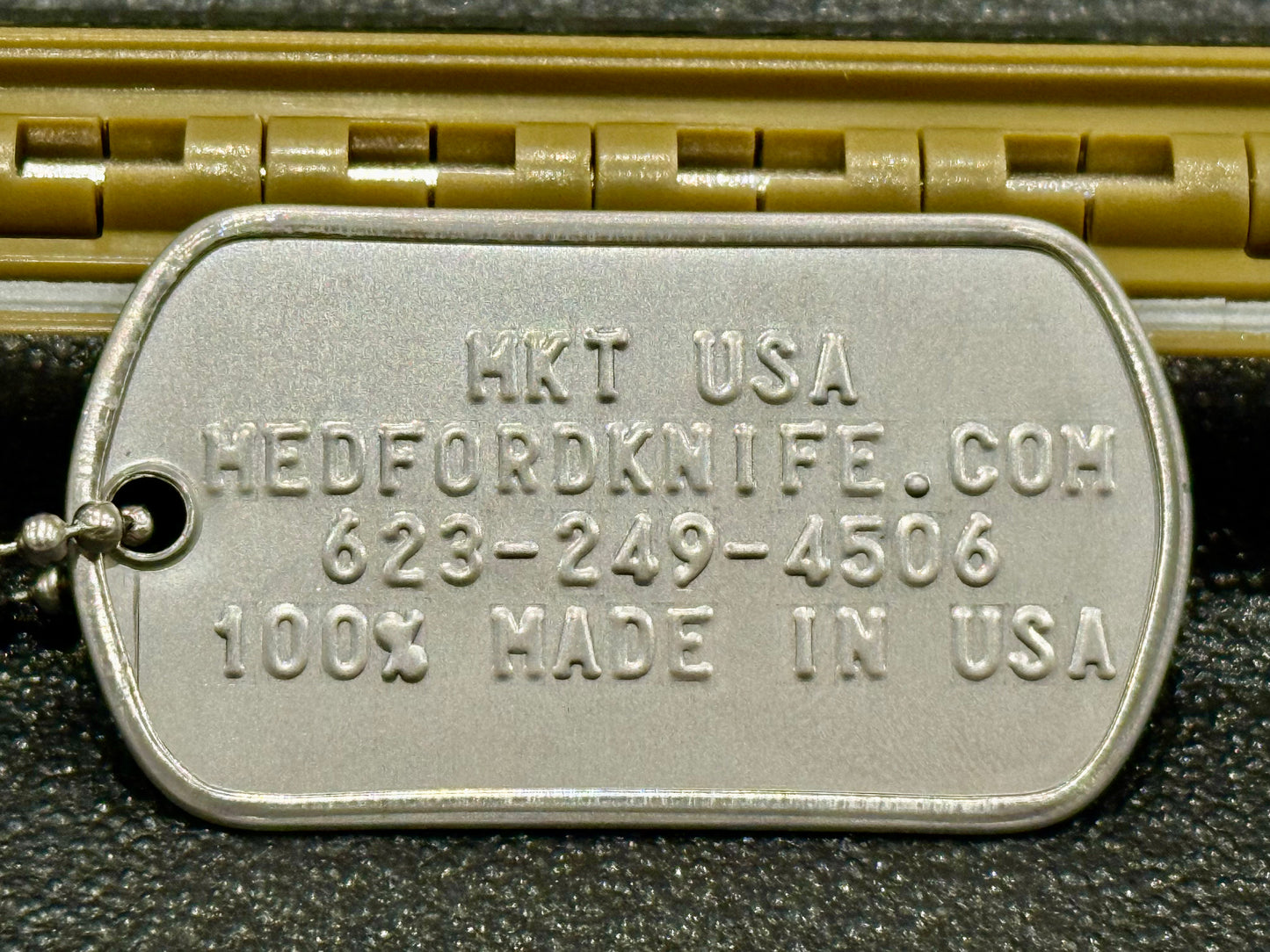 Medford Der Hund Tumbled Drop Point S35VN