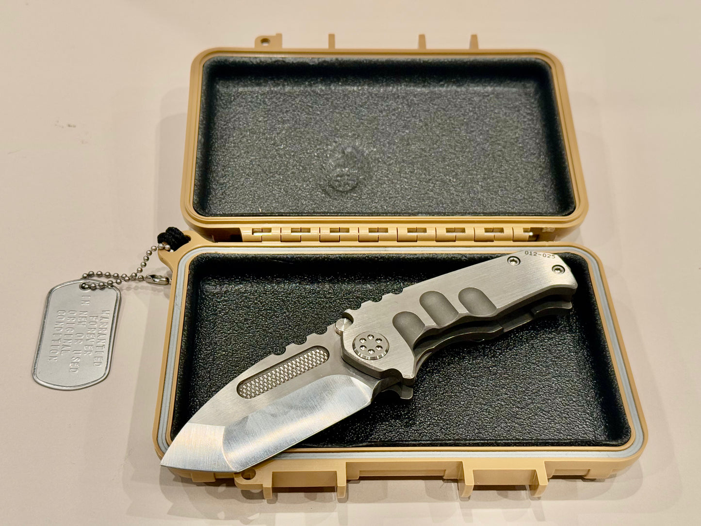 Medford Praetorian Micro Ti Satin Tanto S35VN